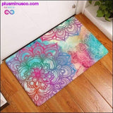 Plus Minus Co Rainbow Color Mandala Rugs, view 6