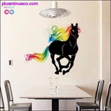 Plus Minus Co Rainbow Haired Horse Wall Sticker, view 6