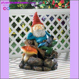 Plus Minus Co Relaxing Gnome Water Fountain, view 2