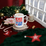 Plus Minus Co Republican Gifts, Republican Elephant Mug, Never Apologize For Being Right, Gift For Republican, Republican Dad, Conservative Patriot Mug, view 3