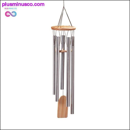 Plus Minus Co Resonant Wood Wind Chimes ll PlusMinusco.com
