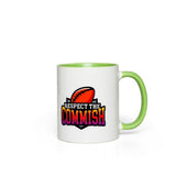 Plus Minus Co Respect The Commish Accent Mugs,American Football Mug - Football Fan Gift - Football Mug - Football Season Gift - Game On, view 5