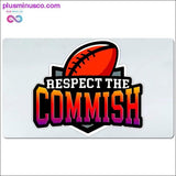 Plus Minus Co Respect the Commish Desk Mats, view 2