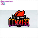 Plus Minus Co Respect the Commish Desk Mats, view 4