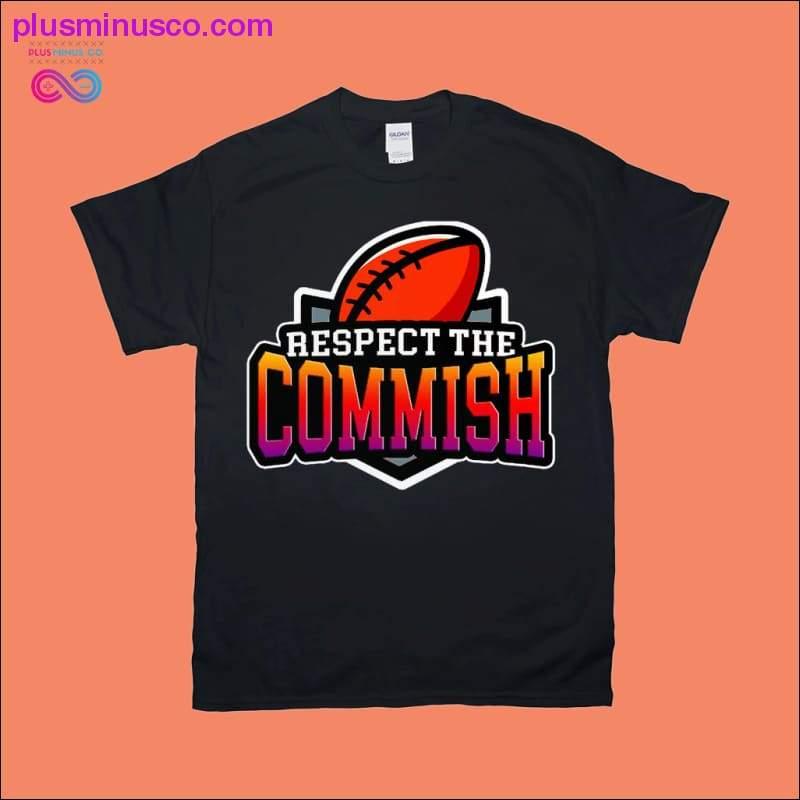 Plus Minus Co Respect the Commish T-Shirts