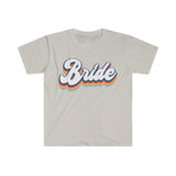 Plus Minus Co Retro Bride T-Shirts, Bachelorette Shirts Bride Squad Bridesmaid, Bachelorette Party , Bride, Bridesmaid Gift Wedding Party Gift Bridesmaid, view 3