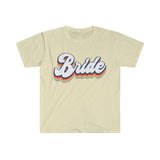 Plus Minus Co Retro Bride T-Shirts, Bachelorette Shirts Bride Squad Bridesmaid, Bachelorette Party , Bride, Bridesmaid Gift Wedding Party Gift Bridesmaid, view 5