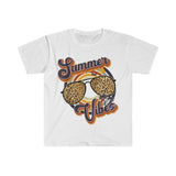 Plus Minus Co Retro Summer Vibes Leopard Sunglasses Shirt Vintage Summer Beach Tee Fun Summer Shirt Family Summer Vacation leopard glasses, view 2