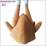 Plus Minus Co ROASTED TURKEY HAT Thanksgiving Costume Roast Chicken Raw, view 4