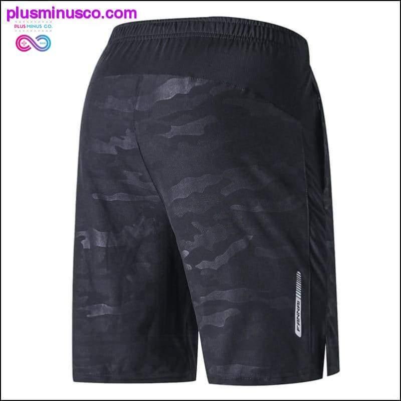 Plus Minus Co Running Shorts Men Crossfit Shorts Quick Dry Men Fitness