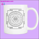 Plus Minus Co Sacred Geometry Mugs | Flower of Life, Metatron's Cube,, view 2
