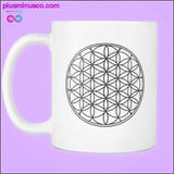 Plus Minus Co Sacred Geometry Mugs | Flower of Life, Metatron's Cube,, view 5