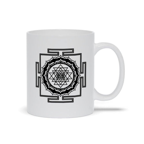 Plus Minus Co Sacred Geometry, Shri Yantra Mugs ,  sacred geometry art,Sri Chakra, Shri Yantra