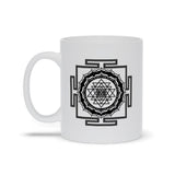 Plus Minus Co Sacred Geometry, Shri Yantra Mugs ,  sacred geometry art,Sri Chakra, Shri Yantra, view 4