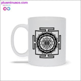 Plus Minus Co Sacred Geometry, Shri Yantra Mugs, view 2
