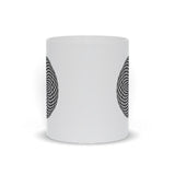 Plus Minus Co Sacred Geometry, Torus. Yantra Hypnotic Eye Mugs,  sacred geometry art, view 2