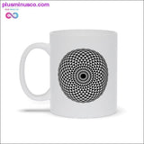 Plus Minus Co Sacred Geometry, Torus. Yantra Hypnotic Eye Mugs, view 2
