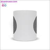Plus Minus Co Sacred Geometry, Torus. Yantra Hypnotic Eye Mugs, view 4