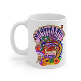 Plus Minus Co Sagittarius Mugs, December Birthday Gift Ideas || Sagittarius Coffee Mug, Sagittarius Zodiac gift idea, Pink Sagittarius Zodiac, view 5