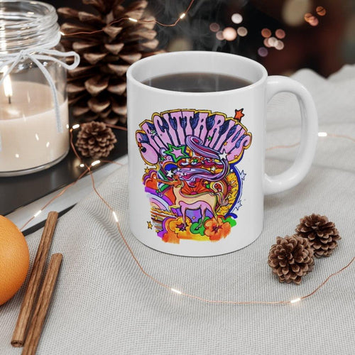 Plus Minus Co Sagittarius Mugs, December Birthday Gift Ideas || Sagittarius Coffee Mug, Sagittarius Zodiac gift idea