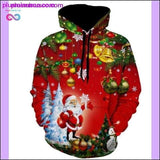 Plus Minus Co Santa Christmas Tree Jingle Bells Christmas Hoodie 3D, view 5