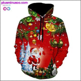 Plus Minus Co Santa Christmas Tree Jingle Bells Christmas Hoodie 3D, view 6