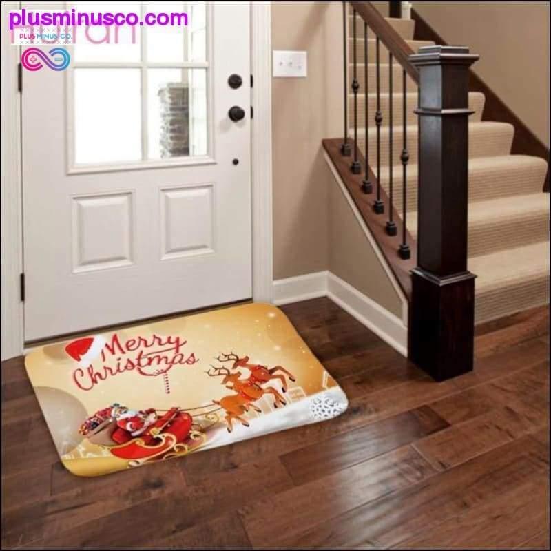 Plus Minus Co Santa Claus Mat: Christmas/ New Year 2019 Home decor