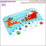 Plus Minus Co Santa Claus Mat: Christmas/ New Year 2019 Home decor, view 2