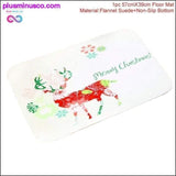 Plus Minus Co Santa Claus Mat: Christmas/ New Year 2019 Home decor, view 3