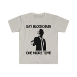 Plus Minus Co Say Blockchain One More Time T-Shirts, Bitcoin Supply Formula T-Shirts, Bitcoin T-Shirts, Hodl, Crypto Currency, Digital Currency, You Cant, view 2