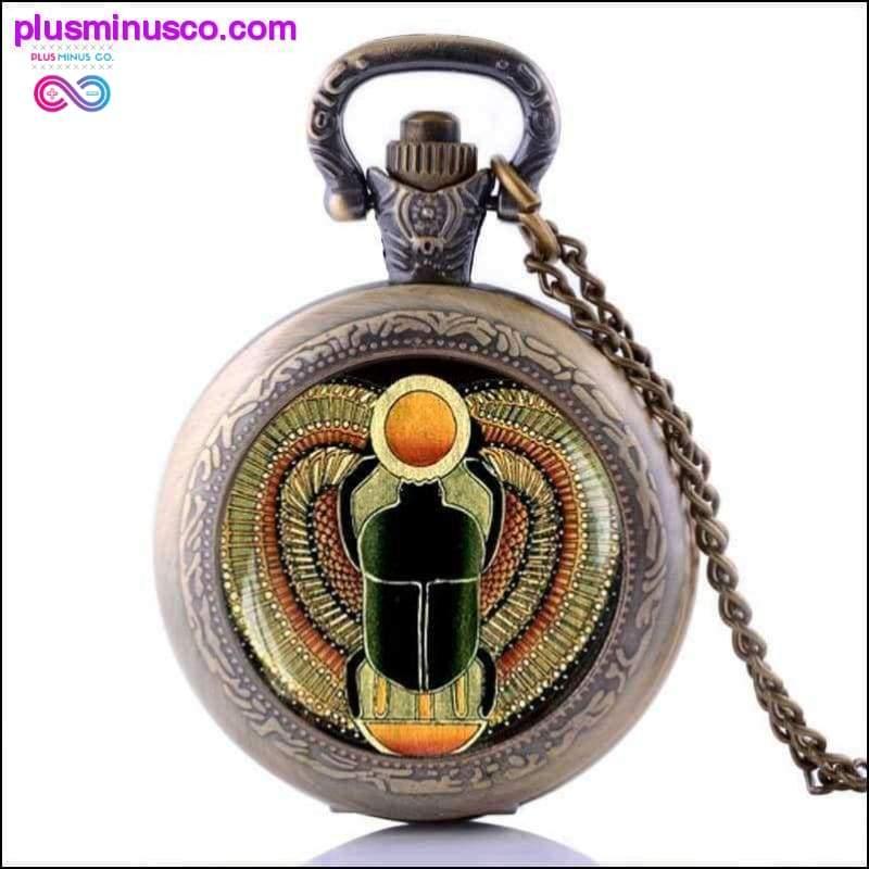 Plus Minus Co Scarab Vintage Alloy Animal Pendant Ancient Egypt Pocket