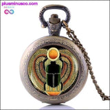 Plus Minus Co Scarab Vintage Alloy Animal Pendant Ancient Egypt Pocket, view 5