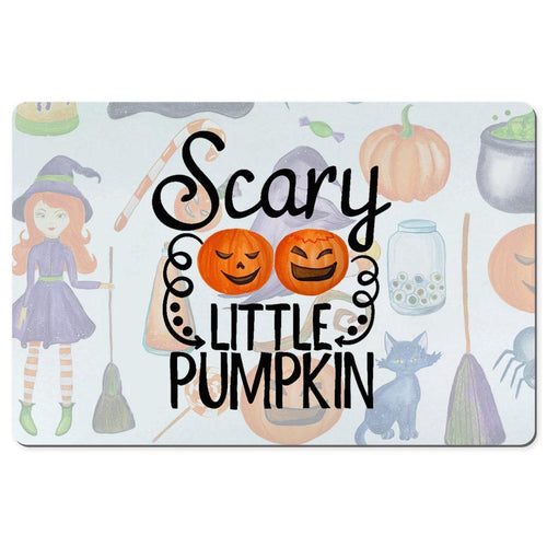 Plus Minus Co Scary Little Pumpkin Desk Mats 12x18