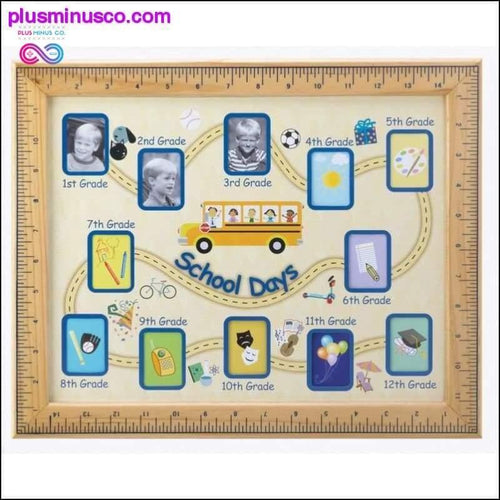 Plus Minus Co School Days Photo Frame ll PlusMinusco.com