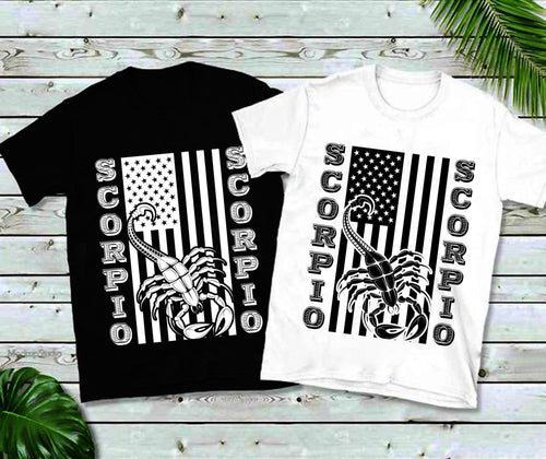 Plus Minus Co Scorpio | American Flag T-Shirts,Scorpio, Scorpio Zodiac, Scorpio Gift,  Zodiac Scorpio, Gift for Scorpio, Scorpio
