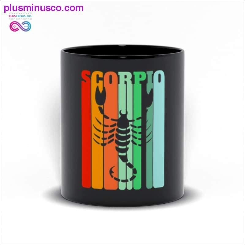 Plus Minus Co Scorpio Black Mugs