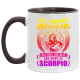 Plus Minus Co Scorpio Mug, Scorpio white Mug || Best women are born Scorpio || November Born || Scorpio women Mug, Scorpio Coffee Mug, view 2