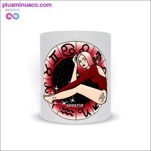 Plus Minus Co Scorpio Woman Mugs