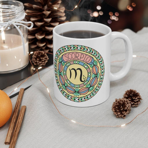 Plus Minus Co Scorpio Zodiac Mug, Scorpio Woman Mug, October 23 to November 21 born Zodiac Gift, Zodiac Sign, Horoscope Gift, Astrology Gift