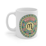 Plus Minus Co Scorpio Zodiac Mug, Scorpio Woman Mug, October 23 to November 21 born Zodiac Gift, Zodiac Sign, Horoscope Gift, Astrology Gift, view 4