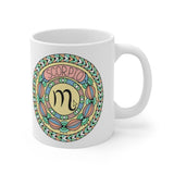 Plus Minus Co Scorpio Zodiac Mug, Scorpio Woman Mug, October 23 to November 21 born Zodiac Gift, Zodiac Sign, Horoscope Gift, Astrology Gift, view 5