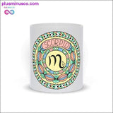 Plus Minus Co Scorpio Zodiac Mugs, view 6