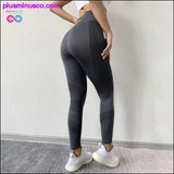 Plus Minus Co Seamless Quick Dry,High Waist Ankle-length Knitted Pants for, view 2