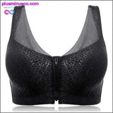 Plus Minus Co Seamless Sport Wire-Free Silk Bra at PlusMinusCo.com, view 2