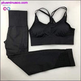Plus Minus Co Seamless Yoga Set Women Fitness Clothing Sportswear Woman, view 6