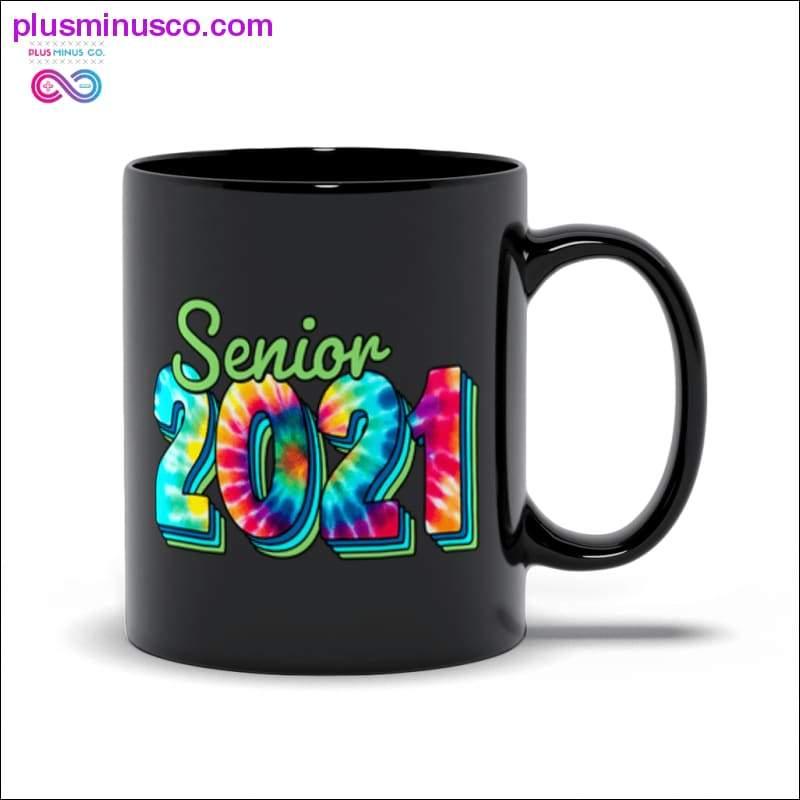 Plus Minus Co Senior 2021 Black Mugs