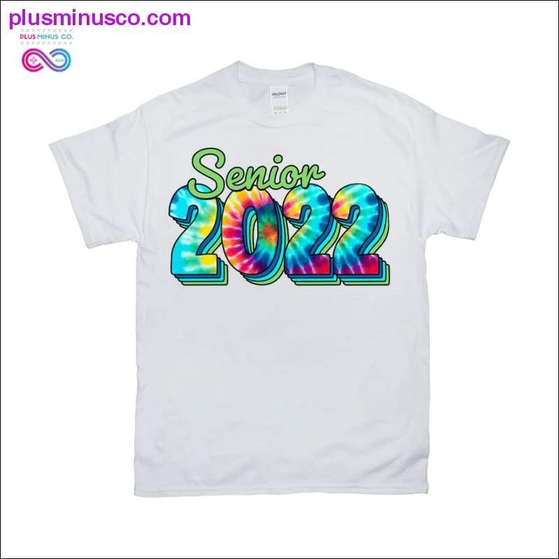 Plus Minus Co Senior 2022 White T-Shirts