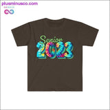Plus Minus Co Senior 2023 Solid Color T-Shirt, view 6