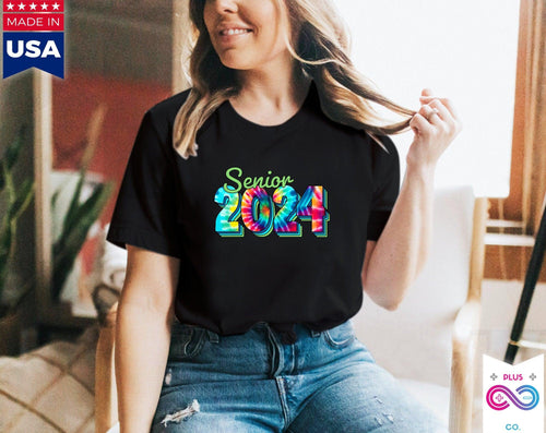 Plus Minus Co Senior 2024 T-Shirts, Class Of 2024 Gift, 2024 Graduates, Graduation 2024, Back To School As Senior, Graduation Tee School Pride School