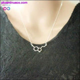 Plus Minus Co Serotonin Molecule Necklace Small Pendant Necklaces for, view 2